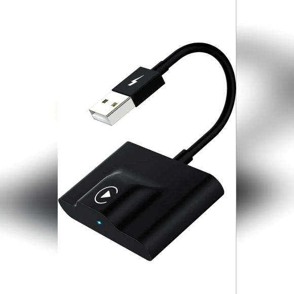 Teeran CarPlay Wireless Adapter for Factory Wired CarPlay 2024 Upgrade Plug & Pl - Picture 1 of 9